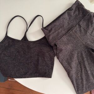 Aerie Brown Activewear Set